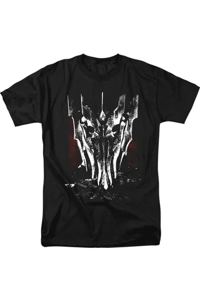 Gildan Lord Of The Rings Big Sauron Head Short Sleeve Adult Tee / T-shirt In Black