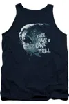 Gildan Lord Of The Rings Cave Troll Adult Tank Top In Blue