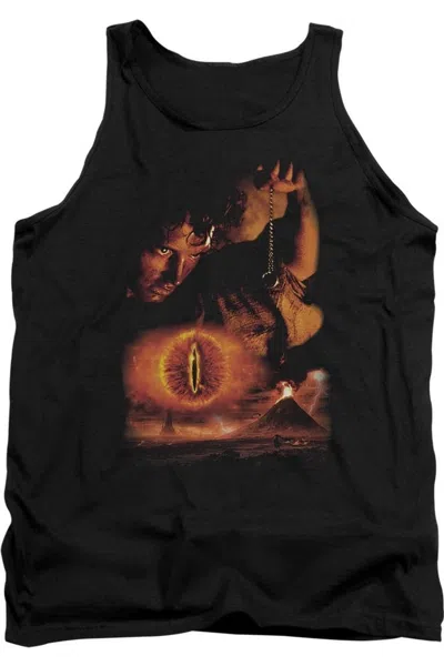 Gildan Lord Of The Rings Destroy The Ring Adult Tank Top In Black