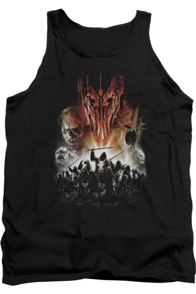 Gildan Lord Of The Rings Evil Rising Adult Tank Top In Black
