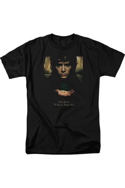Gildan Lord Of The Rings Frodo One Ring Short Sleeve Adult Tee / T-shirt In Brown