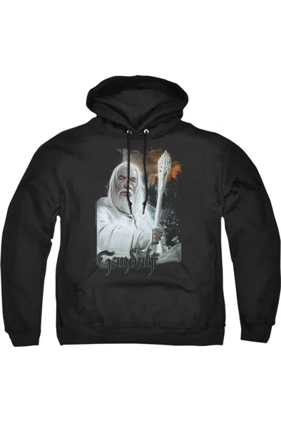 Gildan Lord Of The Rings Gandalf Adult Pull Over Hoodie / Hooded Sweatshirt In Black