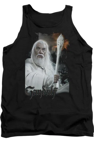Gildan Lord Of The Rings Gandalf Adult Tank Top In Black