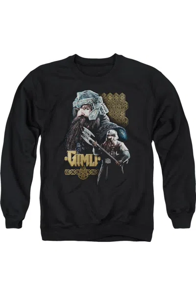 Gildan Lord Of The Rings Gimli Adult Crewneck Sweatshirt In Black