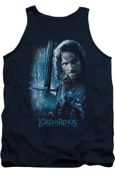 Gildan Lord Of The Rings King In The Making Adult Tank Top In Blue