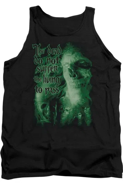 Gildan Lord Of The Rings King Of The Dead Adult Tank Top In Black