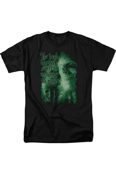 Gildan Lord Of The Rings King Of The Dead Short Sleeve Adult Tee / T-shirt In Black