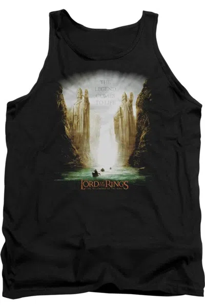 Gildan Lord Of The Rings Kings Of Old Adult Tank Top In Black