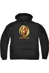 Gildan Lord Of The Rings My Precious Adult Pull Over Hoodie / Hooded Sweatshirt In Black