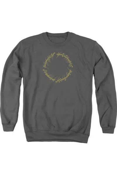 Gildan Lord Of The Rings One Ring Adult Crewneck Sweatshirt In Pink