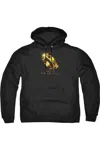 Gildan Lord Of The Rings One Ring Adult Pull Over Hoodie / Hooded Sweatshirt In Black
