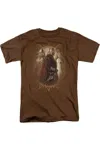 Gildan Lord Of The Rings Rohan Royalty Short Sleeve Adult Tee / T-shirt In Brown
