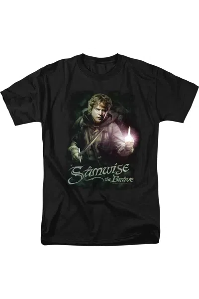Gildan Lord Of The Rings Samwise The Brave Short Sleeve Adult Tee / T-shirt In Black