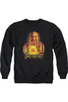 Gildan Lord Of The Rings Saruman Adult Crewneck Sweatshirt In Black