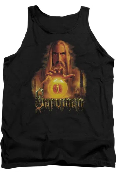 Gildan Lord Of The Rings Saruman Adult Tank Top In Black