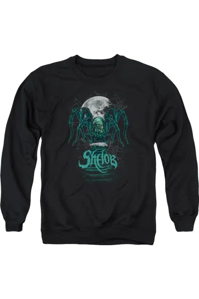 Gildan Lord Of The Rings Shelob Adult Crewneck Sweatshirt In Black