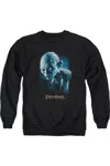 Gildan Lord Of The Rings Sneaking Adult Crewneck Sweatshirt In Black