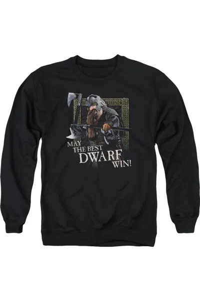 Gildan Lord Of The Rings The Best Dwarf Adult Crewneck Sweatshirt In Black