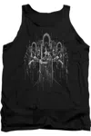 Gildan Lord Of The Rings The Nine Adult Tank Top In Black