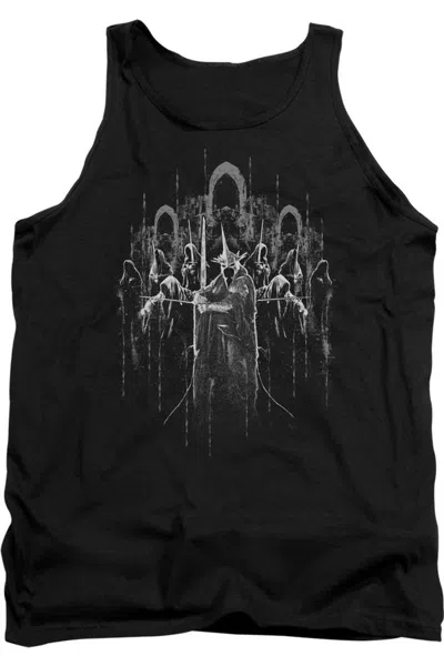 Gildan Lord Of The Rings The Nine Adult Tank Top In Black