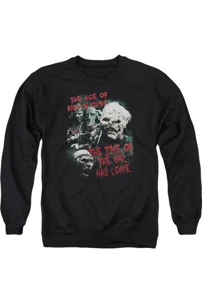 Gildan Lord Of The Rings Time Of The Orc Adult Crewneck Sweatshirt In Black