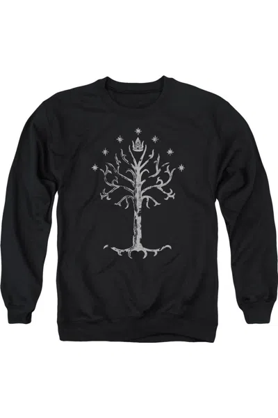 Gildan Lord Of The Rings Tree Of Gondor Adult Crewneck Sweatshirt In Black
