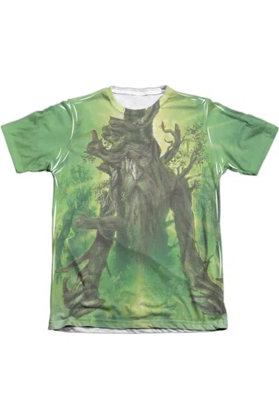 Gildan Lord Of The Rings Treebeard Adult Poly/cotton Short Sleeve Tee / T-shirt In White