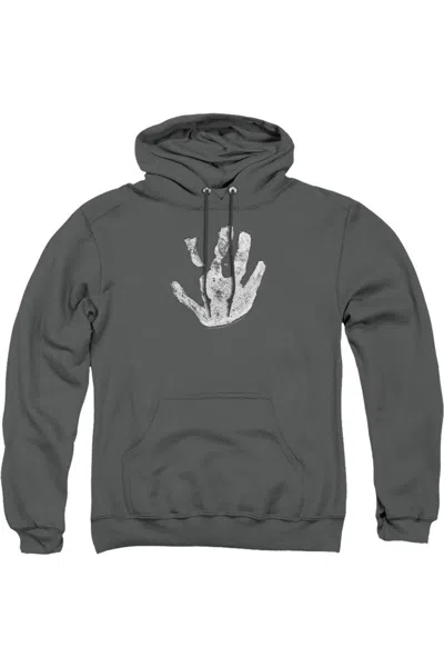 Gildan Lord Of The Rings White Hand Adult Pull Over Hoodie / Hooded Sweatshirt In Pink