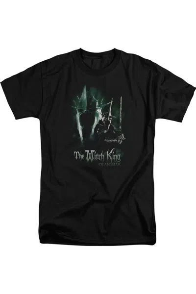 Gildan Lord Of The Rings Witch King Short Sleeve Adult Tall Tee / T-shirt In Black