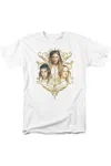 Gildan Lord Of The Rings Women Of Middle Earth Short Sleeve Womens Tee / T-shirt In White