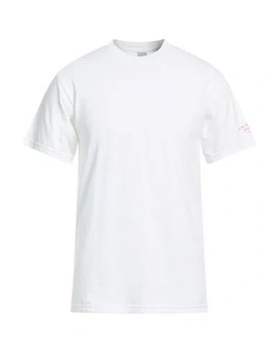 Gildan Man T-shirt White Size S Cotton