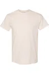Gildan Mens Heavy Cotton Short-sleeved T-shirt In White