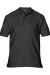 Gildan Softstyle Mens Short Sleeve Double Pique Polo Shirt In Black