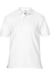 Gildan Softstyle Mens Short Sleeve Double Pique Polo Shirt In White