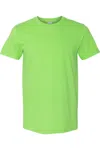 Gildan Mens Heavy Cotton Short-sleeved T-shirt In Green
