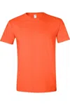 Gildan Mens Heavy Cotton Short-sleeved T-shirt In Orange