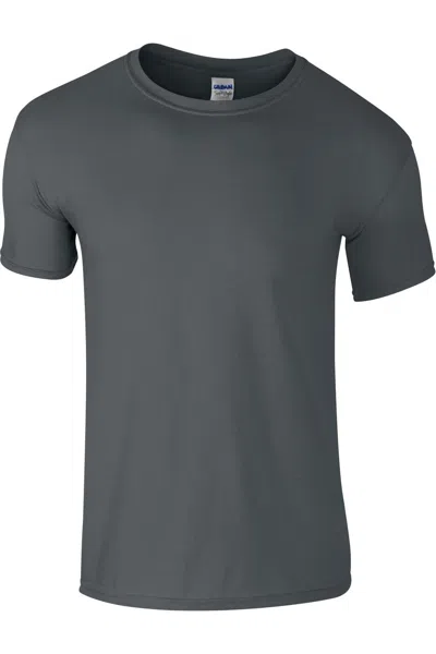 Gildan Mens Short Sleeve Soft-style T-shirt In Pink