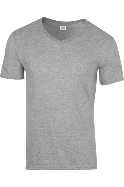 Gildan Mens Soft Style V-neck Short Sleeve T-shirt In Multi
