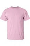 Gildan Mens Ultra Cotton Short Sleeve T-shirt In Pink