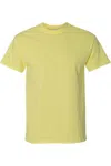 Gildan Mens Ultra Cotton Short Sleeve T-shirt In Yellow