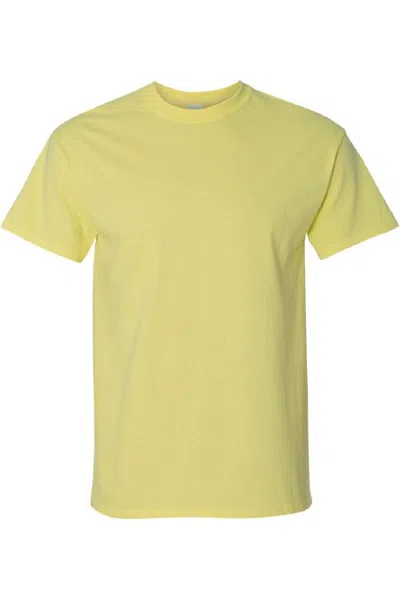 Gildan Mens Ultra Cotton Short Sleeve T-shirt In Yellow