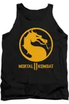 Gildan Mortal Kombat 11 Dragon Logo Adult Tank Top In Black