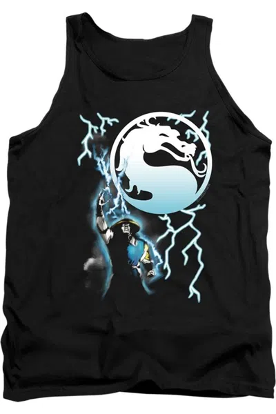 Gildan Mortal Kombat Klassic Raiden Adult Tank Top In Black