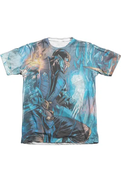 Gildan Mortal Kombat Kombat Comic Adult Poly/cotton Short Sleeve Tee / T-shirt In White