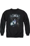 Gildan Mortal Kombat Raiden Adult Crewneck Sweatshirt In Black