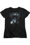 Gildan Mortal Kombat Raiden Short Sleeve Womens Tee / T-shirt In Black