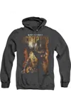 Gildan Mortal Kombat Scorpion Adult Heather Hoodie / Hooded Sweatshirt In Black