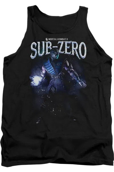 Gildan Mortal Kombat Sub Zero Adult Tank Top In Black