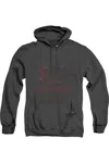 Gildan Mortal Kombat X Bloody Seal Adult Heather Hoodie / Hooded Sweatshirt In Black