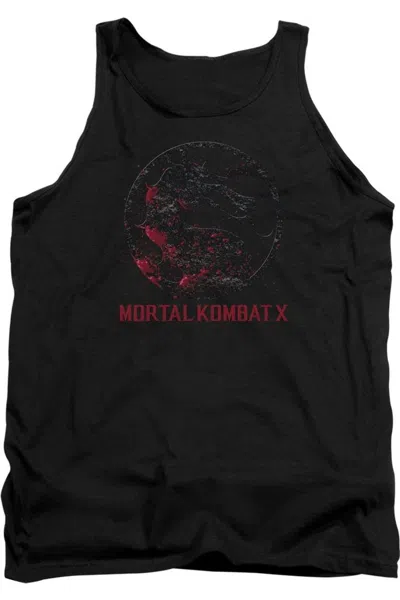 Gildan Mortal Kombat X Bloody Seal Adult Tank Top In Black